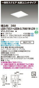 ���� LEER-73531 + LEEM-G-70801W-LD9 LED�x�[�X���C�g (LEER73531LEEMG70801WLD9) �X�N�G�A���