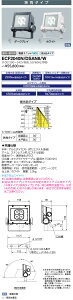 dC ECF2040N/DSAN8/W@LED LEDioc FLOOD NEO (fBIbN tbh lI) 20NX p^Cv F^Cv (ECF2040NDSAN8W) 󒍐Yi
