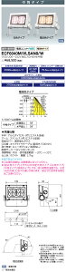 dC ECF6040M/VLSAN8/W @LED vid LEDioc FLOOD NEO (rBbh fBIbN tbh lI) 60NX p^Cv dF^Cv (ECF6040MVLSAN8W) 󒍐Yi