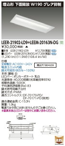 ���Ń��C�e�b�N LEER-21902-LD9 + LEEM-20163N-DG (LEER21902LD9LEEM20163NDG�j LED�x�[�X���C�g �������ʊJ����� �i�󒍐��Y�i�j