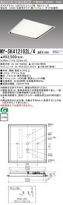�������ߕi MY-SK412102L/4 AHTX LED�X�N�G�A���C�g �����`��450�i���Ϙg�^�C�v�E���o�b�t���j�d���F FHP45�`x4�������i�N���X1200�j�wMYSK412102L4AHTX�x