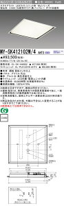 �������ߕi MY-SK412102W/4 AHTX LED�X�N�G�A���C�g �����`��450�i���Ϙg�^�C�v�E���o�b�t���j���F FHP45�`x4�������i�N���X1200�j�wMYSK412102W4AHTX�x