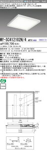 �������ߕi MY-SC412102N/4 ARTX LED�X�N�G�A���C�g ���t�E���������p�^�i�Ռ��^�C�v�j �����F FHP45�`x4�������i�N���X1200�j�wMYSC412102N4ARTX�x
