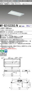 MY-B215235S/N AHZ LED�x�[�X���C�g �����`���ʊJ�� 300�� �v���X�C�b�`�t �����F(1600lm)FHF16�`x1�� ���o�͑��� �A������ ��ʃ^�C�v