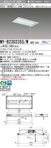 �������ߕiMY-B230235S/W AHZ LED�x�[�X���C�g �����`���ʊJ�� 300�� �v���X�C�b�`�t ���F(3200lm)FHF16�`x2�� ���o�͑��� �A������ ��ʃ^�C�v