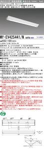 ߕi MY-EV425441/N AHTN LEDx[XCg p60Ή t` 40` txm^Cv 230 XeX F 2500lm FHF32`x1 io͑ (MYEV425441NAHTN)