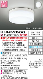 限定在庫38台 LED LEDG85915(W) 『LEDG85915W』 LED屋外小形シーリング 防雨形 蛍光灯30W相当 ランプ別売