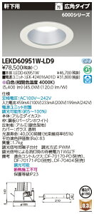  [񓚒v܂LEKD60951W-LD9 (LEKD60951WLD9) ̌`DL6000p150 LED_ECg