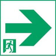 「法人・個人歓迎」 パナソニック FK10317 表示板 (本体別売) 通路誘導灯用・C級（10形）直付用 (fk10317)