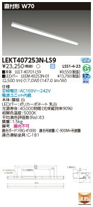 ���� 10��Z�b�g LEKT407253N-LS9 LED�x�[�X���C�g TENQOO���t40�`W70 (LEKT407253NLS9)