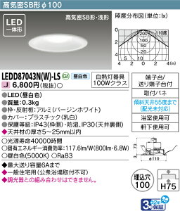 u@lEl}v LEDD87043N(W)-LS (LEDD87043NWLS) LED_ECg x[X_ECg