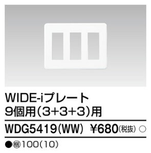  (TOSHIBA) WDG5419(WW) yWDG5419WWzyWIDEizXCb`/RZgpv[g 9pi3+3+3jp