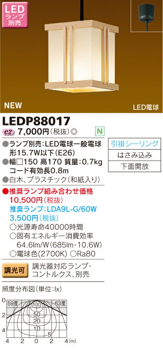 楽天市場】LED 照明器具LEDペンダントライト LEDP88017 : てかりま専科