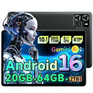 ��Android16�o�ꁦ �^�u���b�g 10�C���` ���r���[���T�t ����ӏ܂ɍœK 6000mAh��e�� Wi-Fi���f�� RAM12GB ROM64GB 1280*800�𑜓x IPS�t�� �y�� �l�b�g���� OTG�Ή� �^�u���b�gPC �i���^�u���b�g �[�� �{��