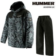【2026秋冬物入荷しました】【上下セット】防水防寒ウェア HUMMER HM - W13C ストームグレー ウインター…