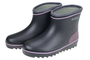 ミツウマ ショートエーファライト4019 ブラック レディース 婦人 寒冷地仕様 防寒長靴 短い丈 レインブーツ ショート丈