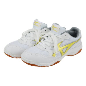 ムーンスター ジムスター S 400 白/イエロー 子供靴 体育館 シューズ moonstar 体育館履き 学校 中学 高校 入学 白 抗菌防臭 学校用品