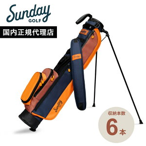 Sunday GOLF(�T���f�[�S���t) �S���t�o�b�O Loma ���y�� �I�����W �u���[ 6�{���[ �y�� �L�����[�o�b�O �R���p�N�g�݌v �N���u�P�[�X �V���O���X�g���b�v
