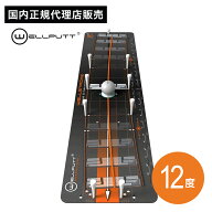Wellputt (ウェルパット) Wellstroke ゴルフパターマット トレーニングツール 練習用具 精度向上 Arc12 …
