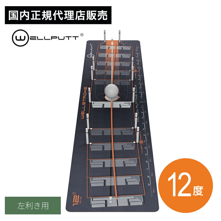 楽天市場】Wellputt (ウェルパット) Wellstroke ゴルフパターマット 幅 