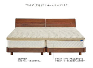 ドリームベッド TP-995光電子リバースリープ H5.5 D(ダブル)サイズサイズ dreambed 寝具 (マットレス別売り)