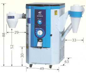 カンリウ工業 一回通し型精米機 SR1563E 2馬力モータ仕様の高性能タイプ（モータ内蔵型） 籾からも精米可能（使用手順による）