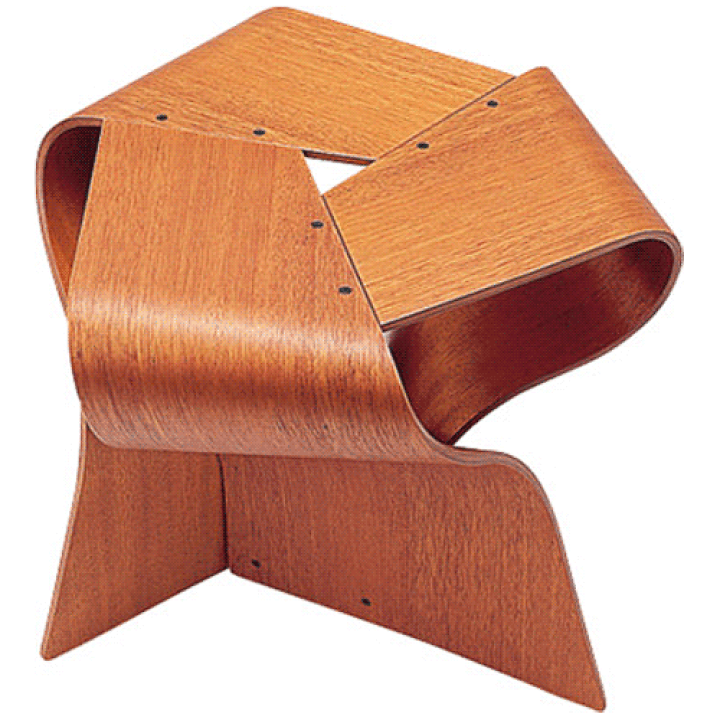 楽天市場】天童木工 S-7297TK-NT マッシュルームスツール チーク