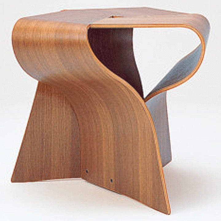 楽天市場】天童木工 S-7297TK-NT マッシュルームスツール チーク