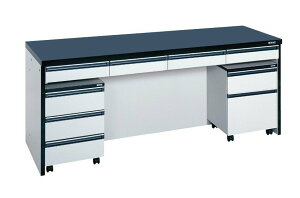 【先振込み送料無料】サカエ SAKAE / サイド実験台(キャビネットワゴン2台・引出し付) STA−18LAB SGA-18LAB後継【代金引換対象外】【配送時間指定不可】【サカエの大型商品は車上渡しです