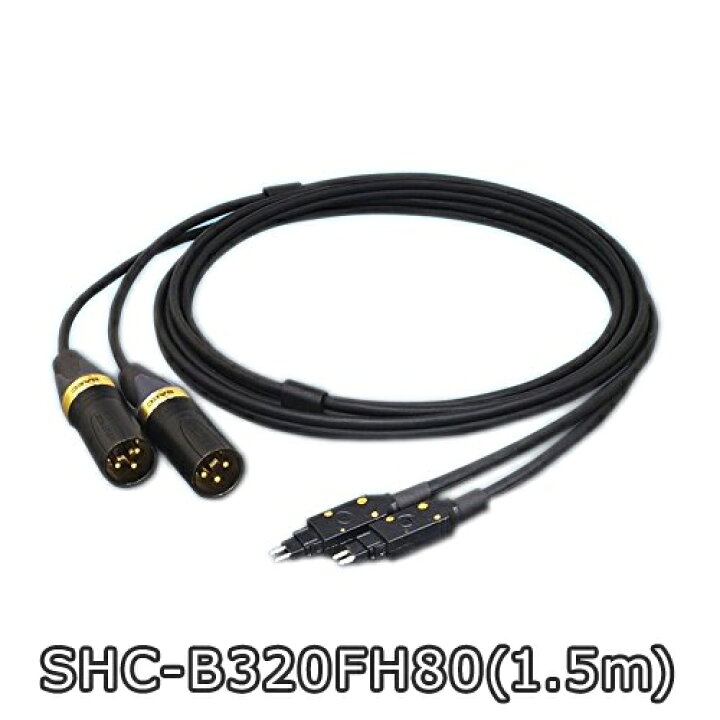 SHC-B320FH80 飛びこん SAEC XLR バランス ゼンハイザー HD800