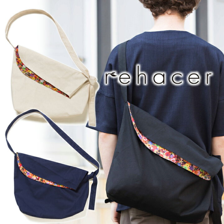 楽天市場】rehacer Flower Zuda Bag Made in Japan フラワーズタバッグ 