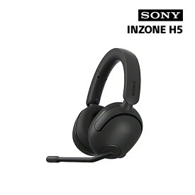 [3/5限定 抽選で最大100%ポイントバック＆最大2000円OFFクーポン] INZONE H5 ワイヤレスゲーミングヘッドセット ブラック SONY ソニー WH-G500-BZ
