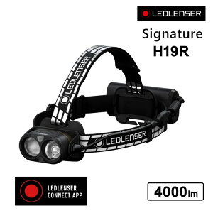 �[�d��LED�w�b�h���C�g H19R Signature 4000lm LED LENSER ���b�h�����U�[ 502198