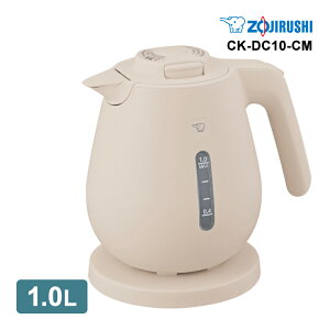 [3/10���� ���I�ōő�100%�|�C���g�o�b�N] �d�C�P�g�� 1.0L ���C�g�x�[�W�� ZOJIRUSHI �ۈ�}�z�[�r�� CK-DC10-CM