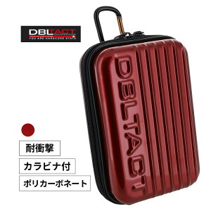 [7/10���� �ő�100%�|�C���g�o�b�N] DBLTACT �J�E�����O�P�[�X ���^���b�N���b�h 190x120x80mm �J���r�i�t�� �V�����_�[�X�g���b�v�t�� �O���R�[�|���[�V���� DT-MPC-MR