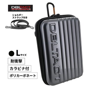 [7/10���� �ő�100%�|�C���g�o�b�N] DBLTACT �J�E�����O�P�[�X �K�����^���b�N L�T�C�Y 220x145x85mm �J���r�i�t�� �V�����_�[�X�g���b�v�t�� �O���R�[�|���[�V���� DT-MPCL-GM