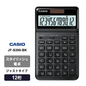 [4/1���� �ő�100%�|�C���g�o�b�N���ő�2000�~OFF�N�[�|��] �X�^�C���b�V���d�� �f�U�C�� �W���X�g�^�C�v 12�� �u���b�N CASIO �J�V�I JF-S200-BK-N