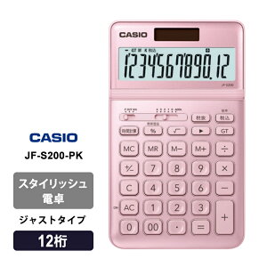 [4/1���� �ő�100%�|�C���g�o�b�N���ő�2000�~OFF�N�[�|��] �X�^�C���b�V���d�� �f�U�C�� �W���X�g�^�C�v 12�� ���C�g�s���N CASIO �J�V�I JF-S200-PK-N