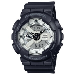 [11/1 Iōő100%|CgobN(vGg[)] G-SHOCK Black and Brilliant White CASIO JVI GA-110WD-1AJF