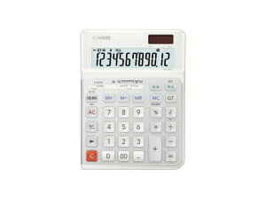 �l�ԍH�w�d��(����) �f�X�N�^�C�v 12�� �z���C�g CASIO �J�V�I DE-12D-L-WE-N
