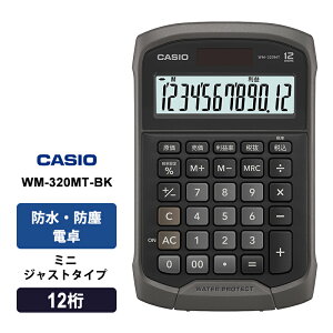 �h��/�h�o�d�� �~�j�W���X�g�^�C�v �����d��(�����E�����E���v��) 12�� �u���b�N CASIO �J�V�I WM-320MT-BK-N