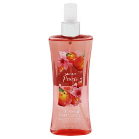 BODY FANTASIES ボディスプレー シュガーピーチ 236ml 【送料込み(沖縄・離島を除く)】【フレグランス ギフト プレゼント 誕生日 ボディケア】【SUGAR PEACH FRAGRANCE BODY SPRAY】