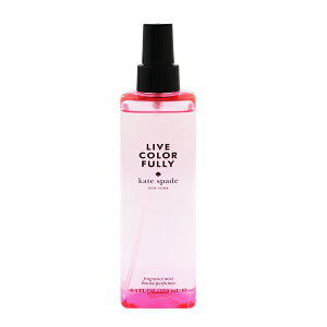 �P�C�g �X�y�[�h �j���[���[�N ���u �J���t���[ �t���O�����X�~�X�g 250ml LIVE COLORFULLY FRAGRANCE MIST KATE SPADE NEW YORK