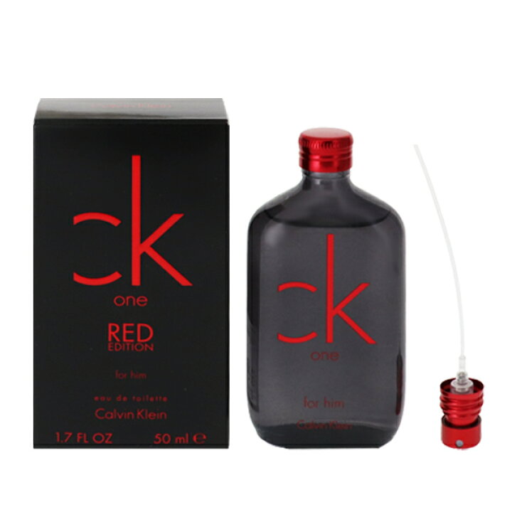 楽天市場】香水 CALVIN KLEIN シーケー ワン レッド フォーヒム EDT 