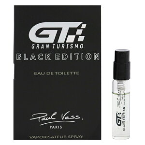 ���� PAUL VESS �O�����c�[���X�� �u���b�N�G�f�B�V���� (�`���[�u�T���v��) EDT�ESP 3ml �y���������z�y�t���O�����X �M�t�g �v���[���g �a���� �����Y�E�j���p�z�yGRANT TURISMO GT BLACK EDITION EAU DE TO