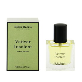 ミラーハリス 香水 MILLER HARRIS ベチバー インソレント EDP・SP 14ml 【あす楽 送料込み(沖縄・離島を除く)】【フレグランス ギフト プレゼント 誕生日 ユニセックス・男女共用】【VETIVER INSOLENT EAU DE PARFUM SPRAY】