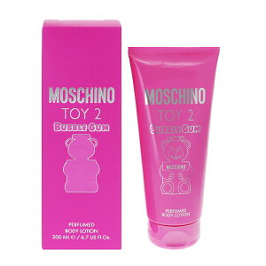 MOSCHINO gC2 ouK pt[h {fB[V 200ml y(E)zytOX Mtg v[g a EV[WFzyTOY 2 BUBBLE GUM PERFUMED BODY L