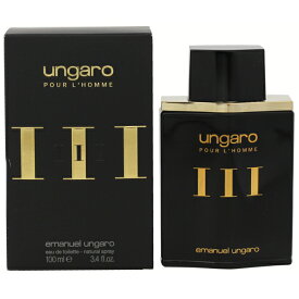 エマニュエル ウンガロ 香水 EMANUEL UNGARO ウンガロ III プールオム EDT・SP 100ml 【あす楽 送料込み(沖縄・離島を除く)】【フレグランス ギフト プレゼント 誕生日 メンズ・男性用】【ウンガロ UNGARO POUR HOMME III EAU DE TOILETTE SPRAY】