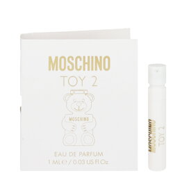 香水 MOSCHINO トイ2 (チューブサンプル) EDP・SP 1ml 【送料無料】【フレグランス ギフト プレゼント 誕生日 レディース・女性用】【TOY 2 EAU DE PARFUM SPRAY】
