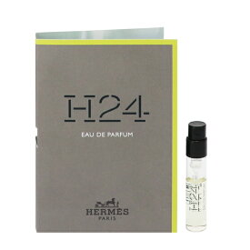 香水 HERMES H24 (チューブサンプル) EDP・SP 2ml 【送料無料】【フレグランス ギフト プレゼント 誕生日 メンズ・男性用】【H24 H24 EAU DE PARFUM SPRAY】